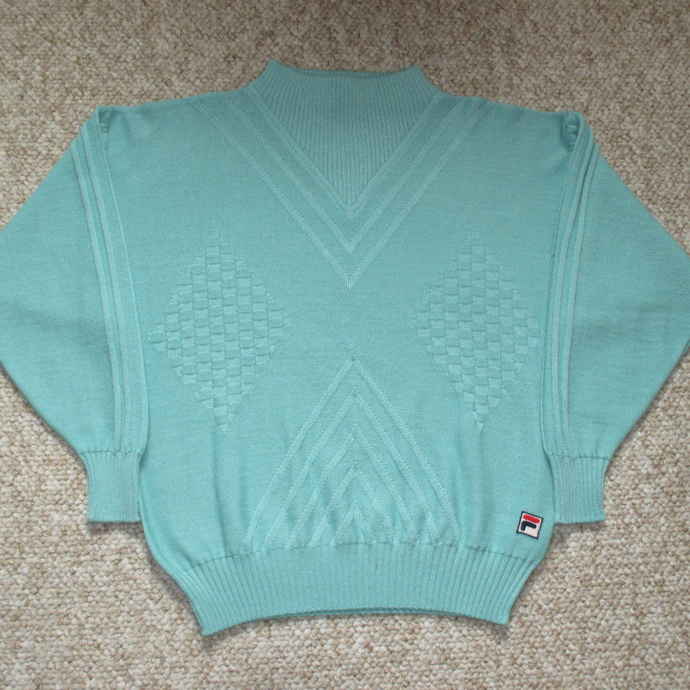 Rare NOS Vintage 1980s Fila Italian Sweater